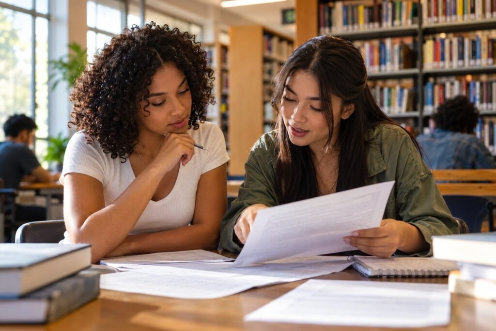 Redações nota mil: como estudar os exemplos oficiais do Enem — ilustração conceitual original por IA